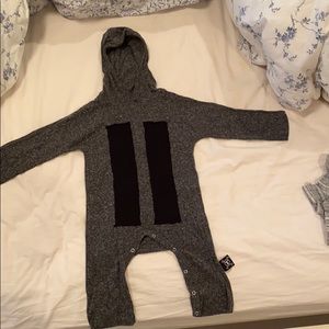 Nununu hooded play suit